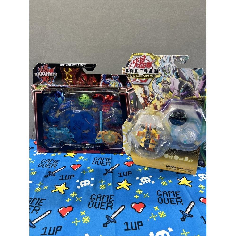 Bakugan 3.0 Battle 5-Pack Special Attack Nillious, Mantid, Bruiser, Amd Legends